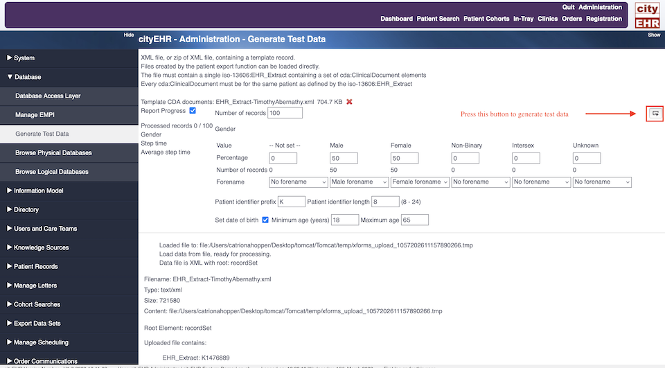 Generating Test Data