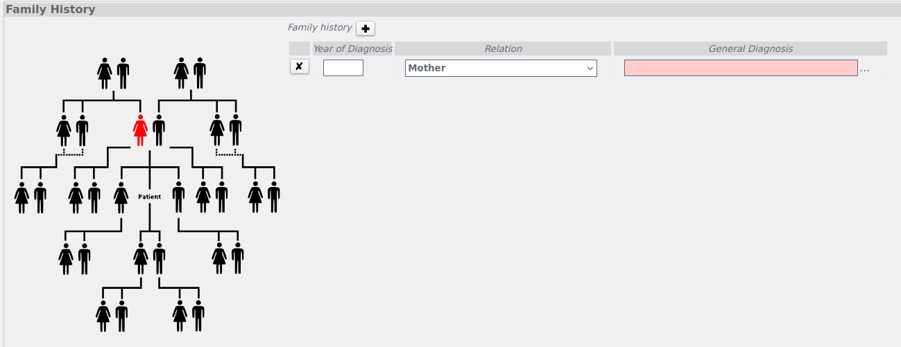  Family History - Image Map Linked to a Multiple Entry